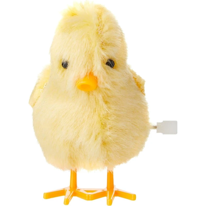 İnteraktiv oyuncaq One for Fun Clockwork Hopping Chick, sarı, 7 sm, 3+ yaş