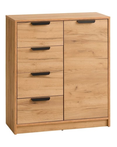 Komod JYSK Jenslev, 79x89x36 sm, palıd