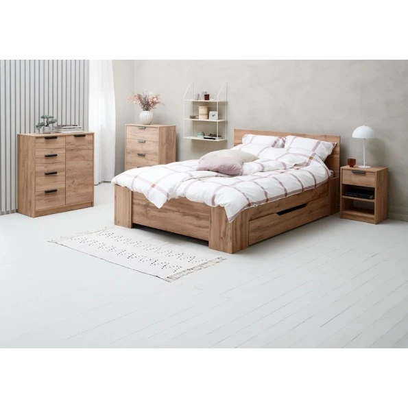 Комод JYSK Jenslev, 79x89x36 см, дуб Комод JYSK Jenslev, 79x89x36 см, дуб