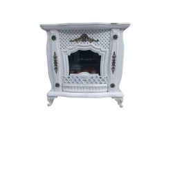 Печь-камин Mahshid Davam Ks0165, металл, белый, 92x89x36 см Печь-камин Mahshid Davam Ks0165, металл, белый, 92x89x36 см