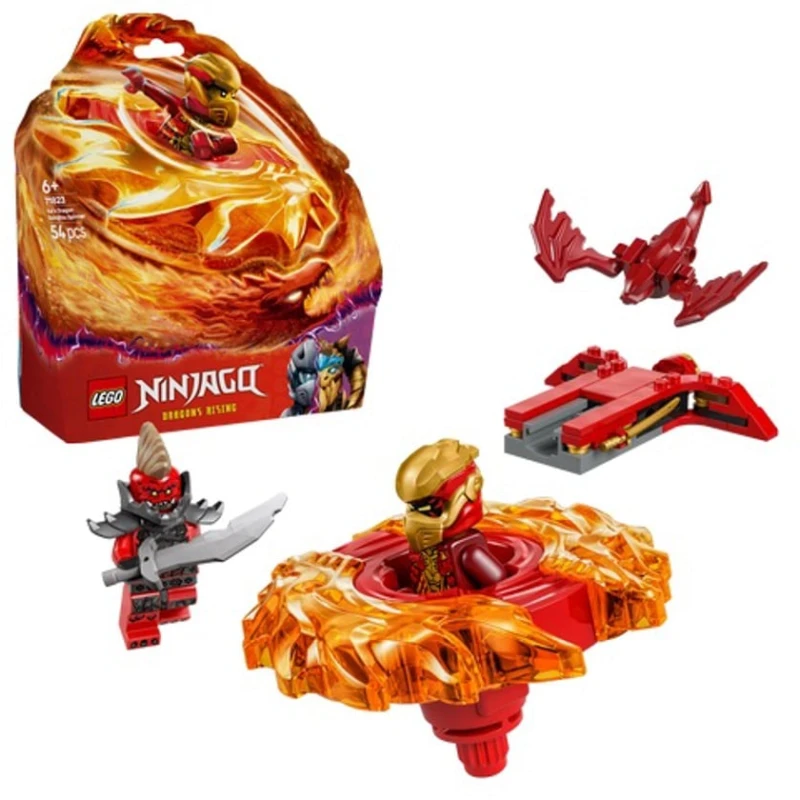 Конструктор LEGO Ninjago Kai's Dragon Spinjitzu Spinner 71823, 6+ лет, 54 элемента Конструктор LEGO Ninjago Kai's Dragon Spinjitzu Spinner 71823, 6+ лет, 54 элемента