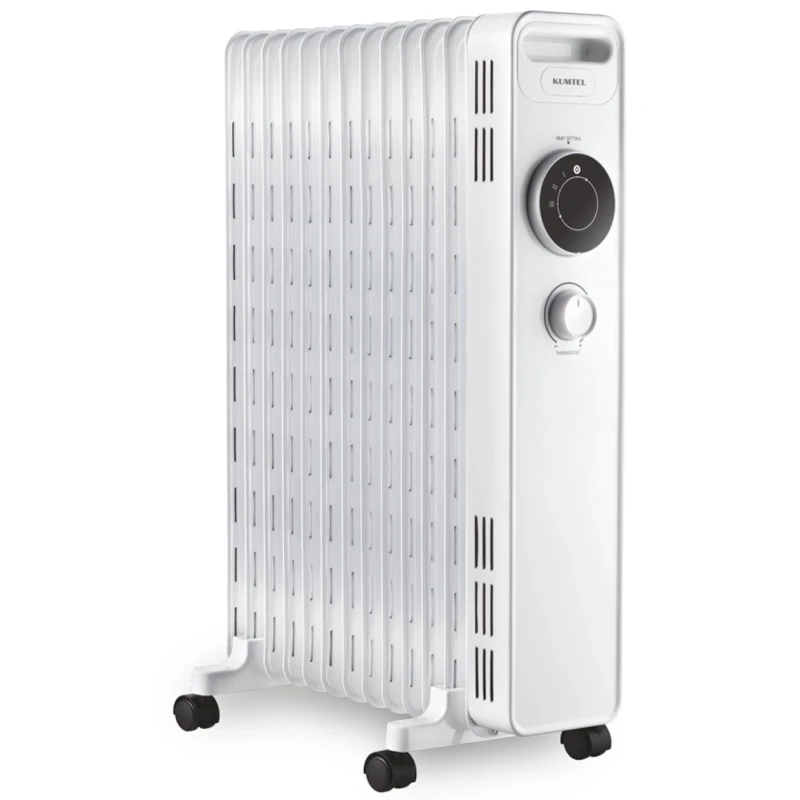 Масляный обогреватель Kumtel KUM-1240S White Масляный обогреватель Kumtel KUM-1240S White