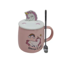 Кружка Unicorn Is Real, розовая, 400 мл Кружка Unicorn Is Real, розовая, 400 мл