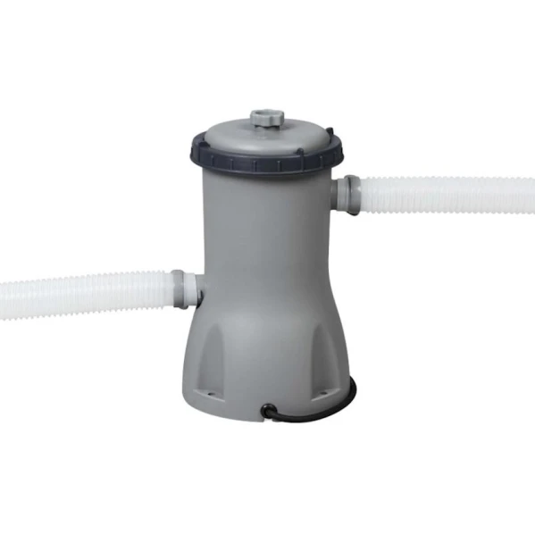 Бассейн Bestway 56996, каркасный, прямоугольный, 488x244x122 см, 11532 л, серый