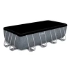 Бассейн Bestway 56996, каркасный, прямоугольный, 488x244x122 см, 11532 л, серый