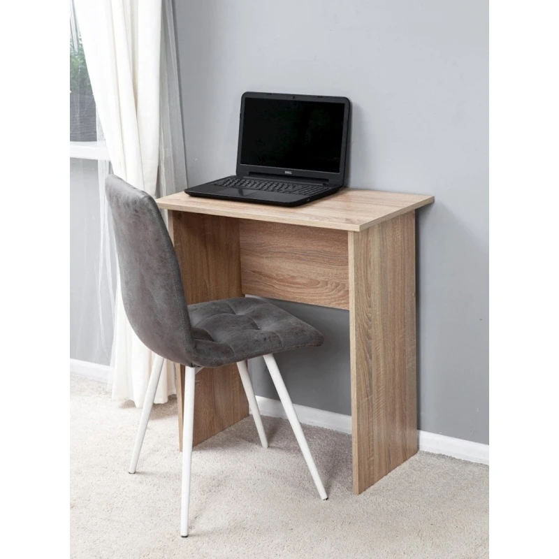 Письменный стол Letta 68x75x40 см, ЛДСП, древесный, бежевый Письменный стол Letta 68x75x40 см, ЛДСП, древесный, бежевый