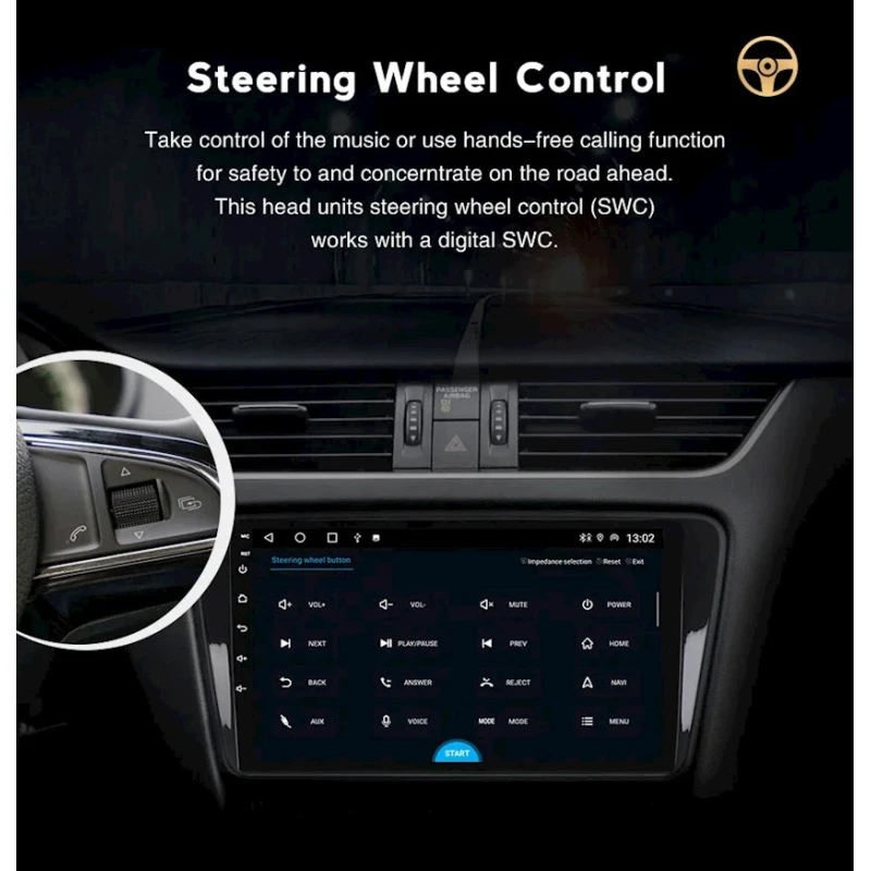 Автомобильный монитор NAVO Volvo XC90 2004-2014 Автомобильный монитор NAVO Volvo XC90 2004-2014