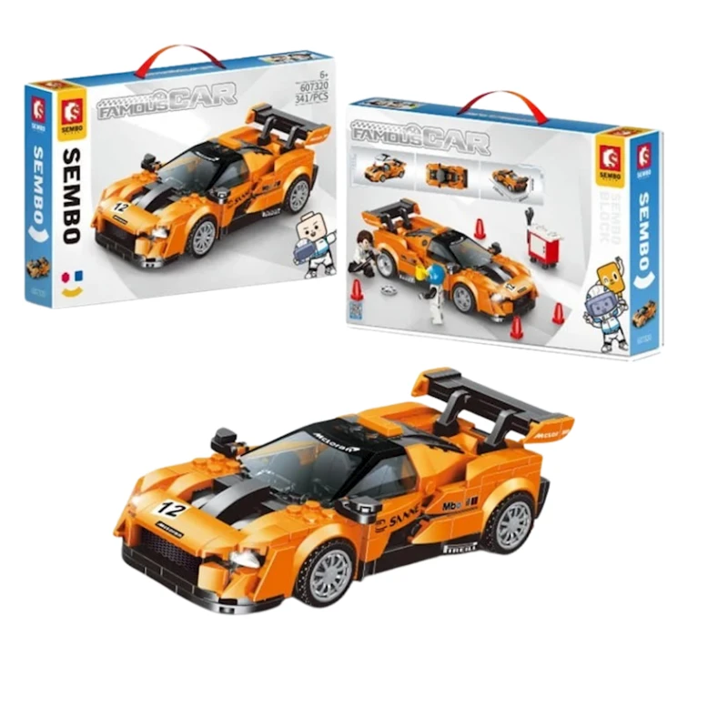 Конструктор Sembo, оранжевый, 5+ Конструктор Sembo, оранжевый, 5+