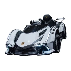 Детский электромобиль, 3-6 лет, 100x56x42 см, белый