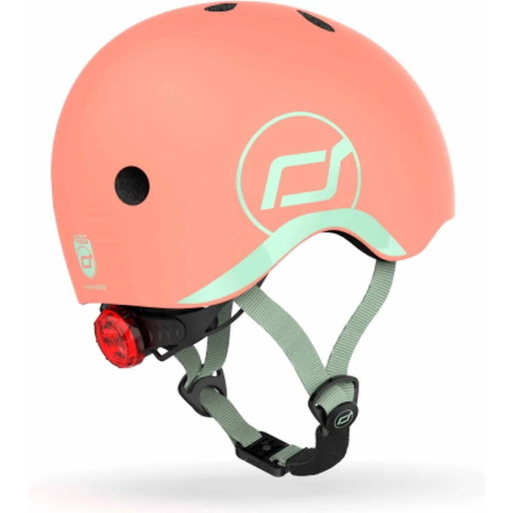 Шлем детский Scoot&Ride, оранжевый, XXS-S Шлем детский Scoot&Ride, оранжевый, XXS-S