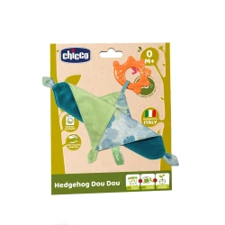 Прорезыватель Chicco Hedgehog Dou Dou Plush ECO+, пластик/полиэстер