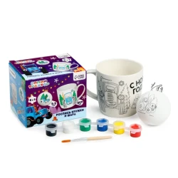 Развивающий набор Sima-land Кружка-раскраска: Синий трактор с ёлочным шаром на Новый год, 300 мл, 3+ лет Развивающий набор Sima-land Кружка-раскраска: Синий трактор с ёлочным шаром на Новый год, 300 мл, 3+ лет