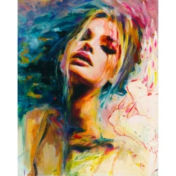 Алмазная мозаика Diamond Mosaic Страстная девушка, 40х50 см