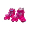 Роликовые коньки для детей M6753, розовые, размер S (31-34)
