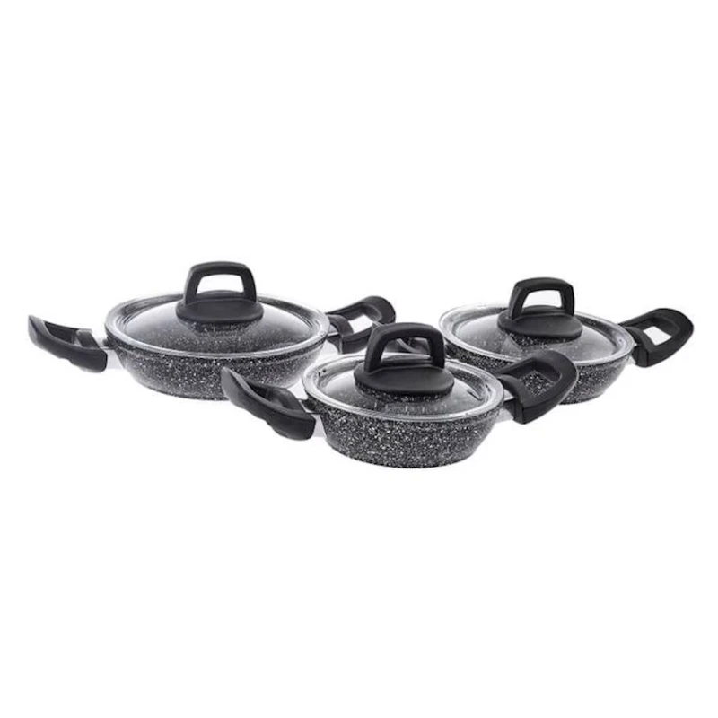 Qazan dəsti Emsan Luna 14/16/18 см Qazan dəsti Emsan Luna 14/16/18 см