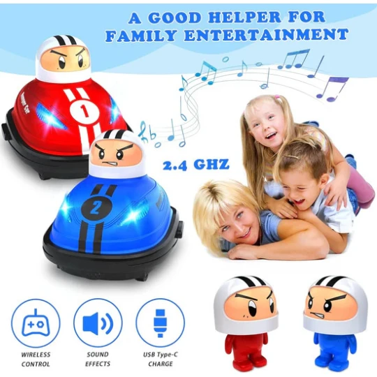 Радиоуправляемые машины Bumper Battle, 2 шт. Радиоуправляемые машины Bumper Battle, 2 шт.