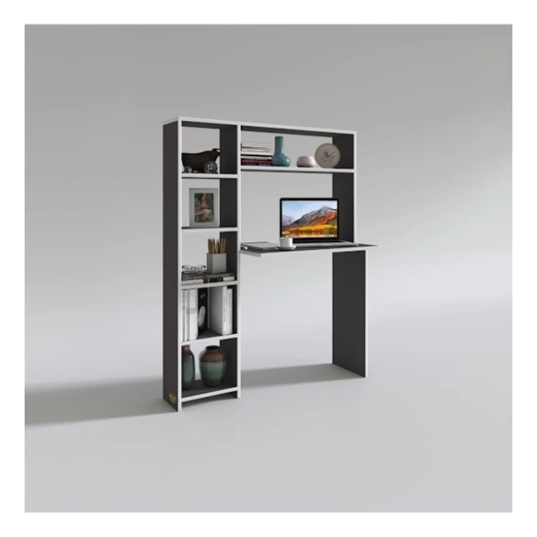 Kompüter masası Art_Komp_Masası 64, antrasit, 142x114x40 sm