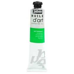 Масляная краска Pebeo d'Art 142 Permanent Green, зеленый, 37 мл