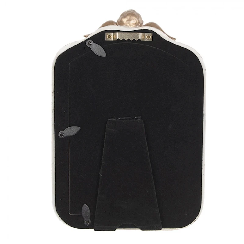 Фоторамка Clayre & Eef 2F1091, 14x3x20/10x15 см, полирезин, бежевая Фоторамка Clayre & Eef 2F1091, 14x3x20/10x15 см, полирезин, бежевая