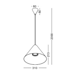 Подвесной светильник Lustore LSP228-WT Подвесной светильник Lustore LSP228-WT
