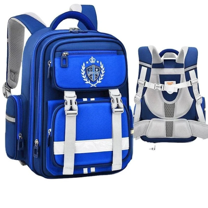 Məktəbli bel çantası oğlanlar üçün Bobdog 468, göy Məktəbli bel çantası oğlanlar üçün Bobdog 468, göy
