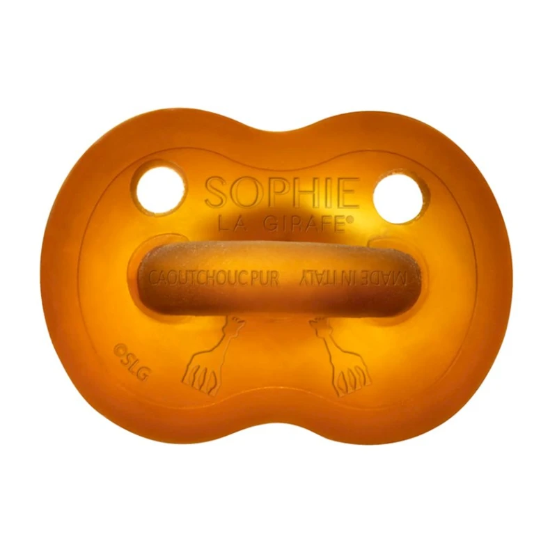 Пустышка Sophie la Girafe, анатомическая, 6-18 месяцев, каучук, коричневый