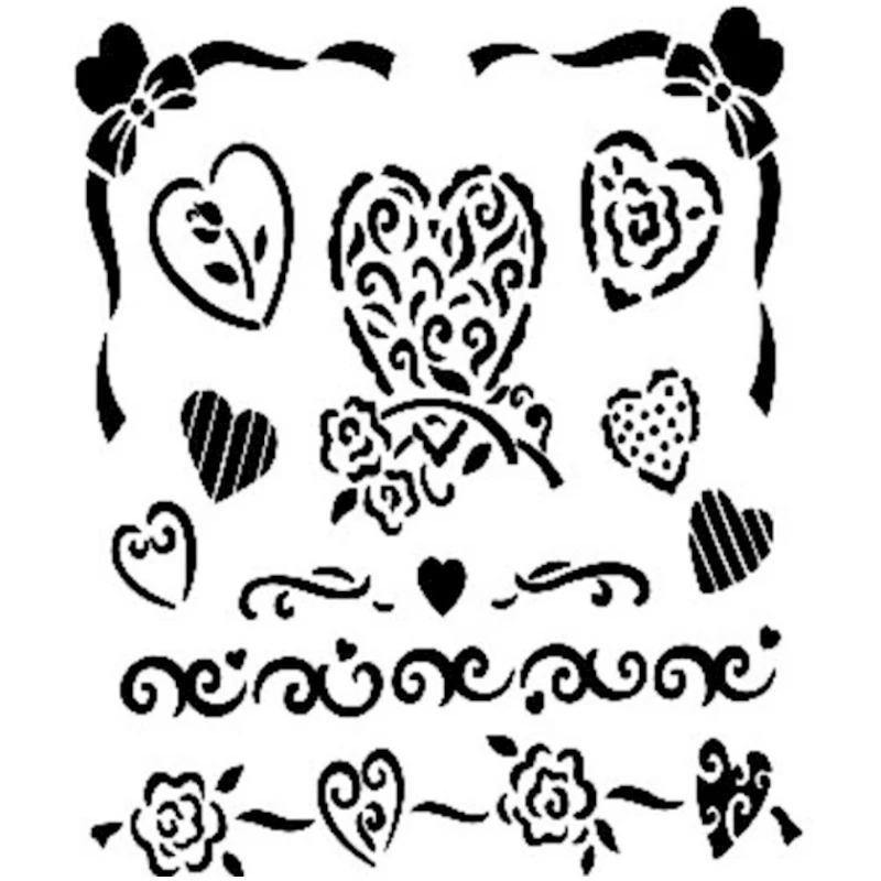 Trafaret Cadence AS Stencil Cadence AS-424, А4, 21x29.7 sm