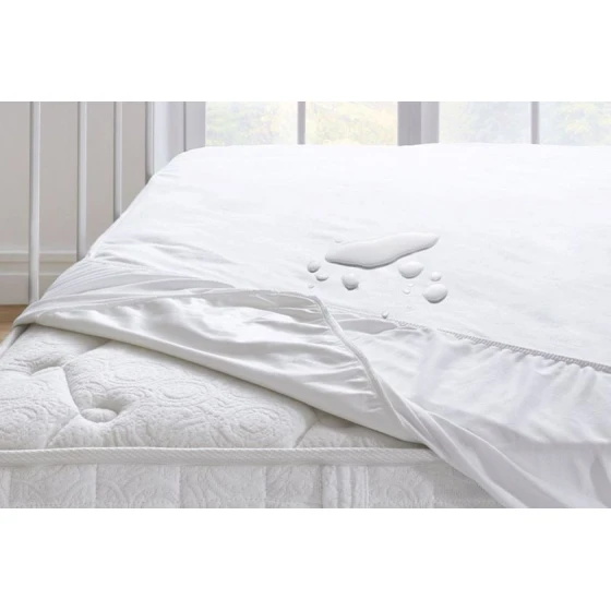 Наматрасник-чехол Yataş Micro Fit, 100x200 см, полиэстер, белый