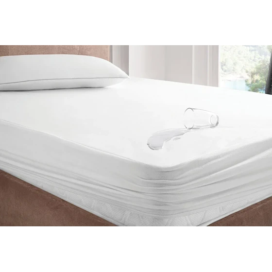 Наматрасник-чехол Yataş Micro Fit, 100x200 см, полиэстер, белый