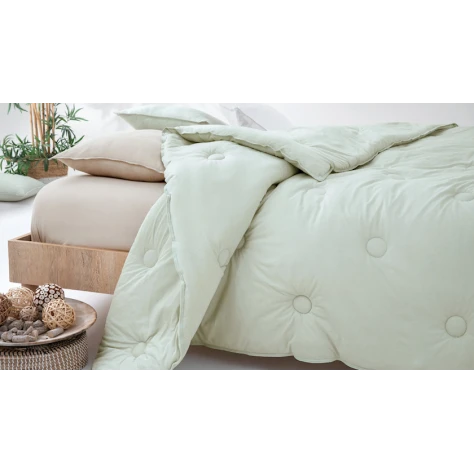 Одеяло Yataş Lupa, 195x215 см, зеленый, двуспальный