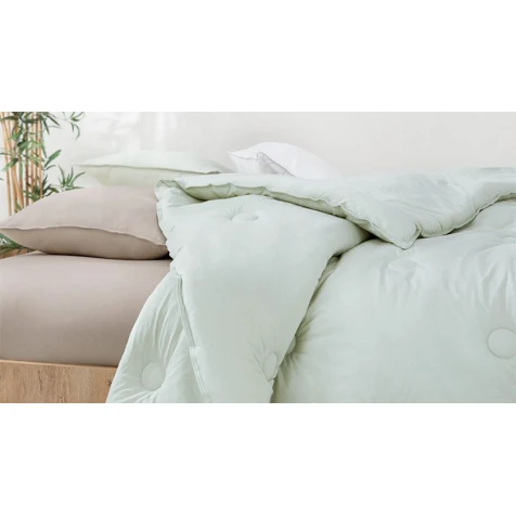 Одеяло Yataş Lupa, 195x215 см, зеленый, двуспальный