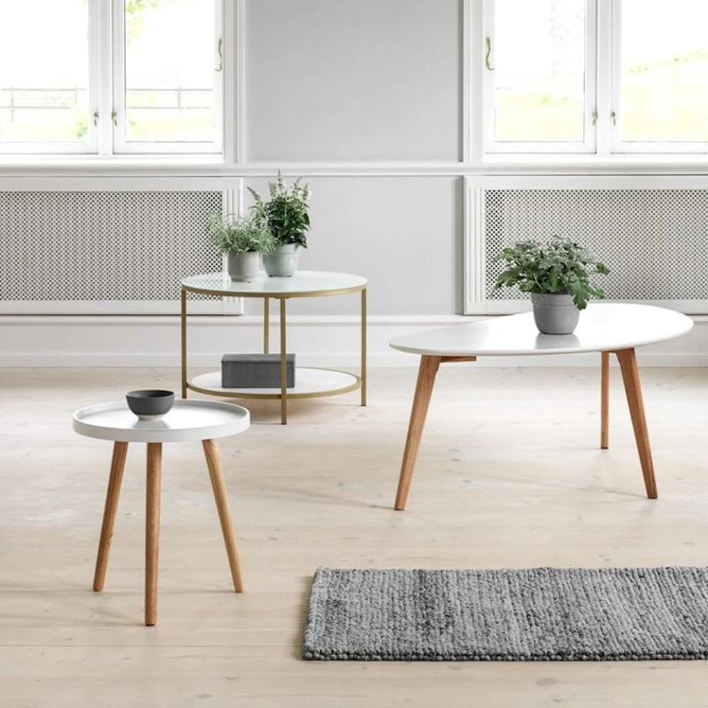 Журнальный стол JYSK Gadevang, диаметр 65 см, высота 45 см, сталь/закаленное стекло, белый/золотистый Журнальный стол JYSK Gadevang, диаметр 65 см, высота 45 см, сталь/закаленное стекло, белый/золотистый