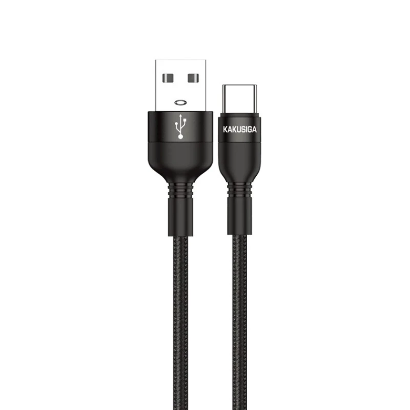 Кабель USB Kakusiga KSC-431 Black USB-A - Type-C