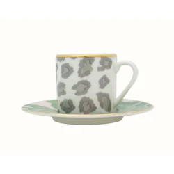 Кофейная пара Porland Africa Desen 04ALM005856, фарфор, 90 мл