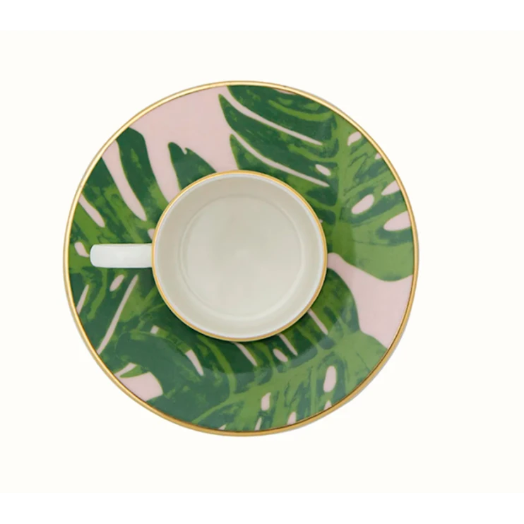 Кофейная пара Porland Africa Desen 04ALM005856, фарфор, 90 мл