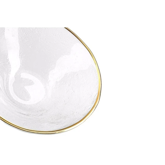Миска Porland Moon, круглая, 15 см, стекло, прозрачная/золотистая, товар в ассортименте Миска Porland Moon, круглая, 15 см, стекло, прозрачная/золотистая, товар в ассортименте