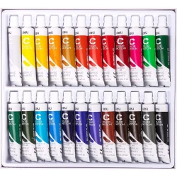 Набор акриловых красок Deli C12-24, 24 шт