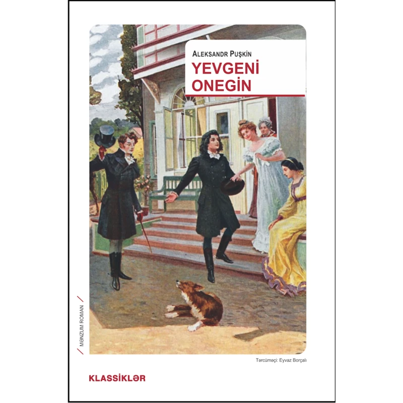 Kitab Əli və Nino Nəşriyyatı və Qanun Nəşriyyatı Yevgeni Onegin, müəllif Aleksandr Puşkin