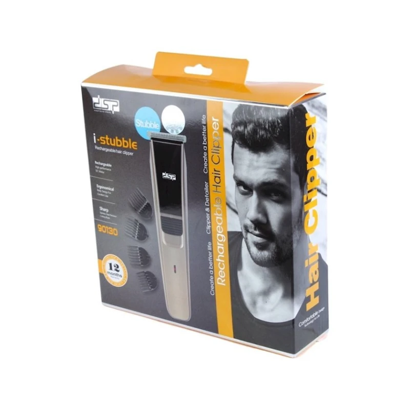 Машинка для стрижки волос DSP 90130 Black/Silver