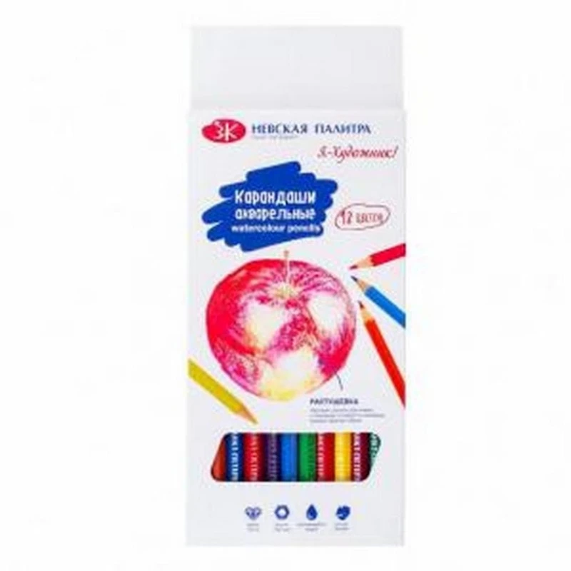 Набор цветных карандашей Невская палитра  Набор цветных карандашей Невская палитра