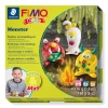 Набор полимерной глины Fimo Kids F&P Monster, 4x42 г, Разноцветный Набор полимерной глины Fimo Kids F&P Monster, 4x42 г, Разноцветный