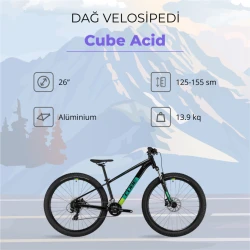 Dağ velosipedi Cube Acid, ölçü 26
