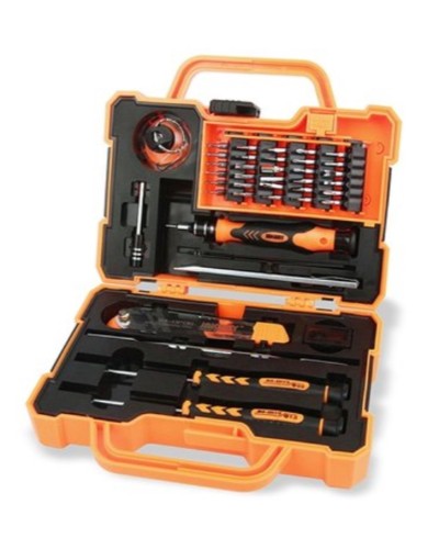 Alətlər dəsti Jakemy JM-8139 47 1-də, qara/narıncı