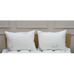 Подушка для сна Hanzadə SHA-00002843, белая, 50x70 см, 1 шт