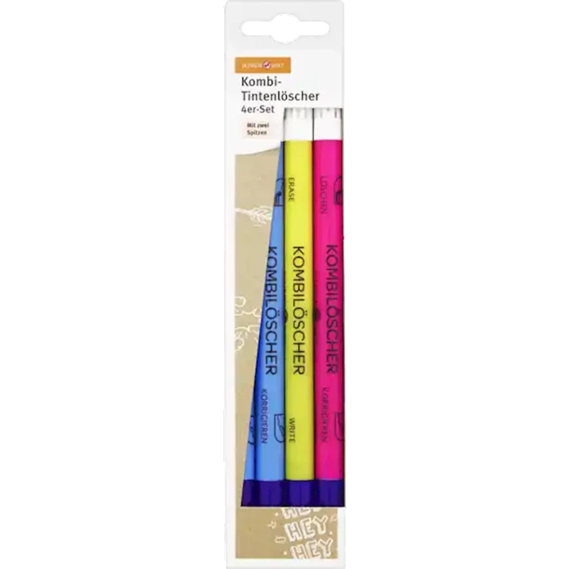 Набор ручек со стираемыми чернилами Schreibwelt 118368, 4 шт, Разноцветный Набор ручек со стираемыми чернилами Schreibwelt 118368, 4 шт, Разноцветный