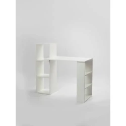 Yazı masası 3563_M2JazWh Ağ, LDSP, 108x49x105 sm