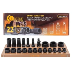 Головки ударные Forstime FT-50221MPB, 1/2