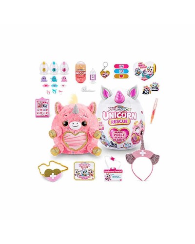 Yumşaq oyuncaq sürpriz RAR18000 Rainbocorns Unicorn Rescue, plüş, 3+ yaş, məhsul çeşiddə