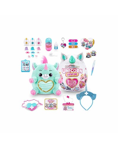 Yumşaq oyuncaq sürpriz RAR18000 Rainbocorns Unicorn Rescue, plüş, 3+ yaş, məhsul çeşiddə
