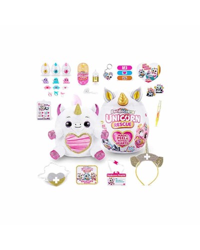Yumşaq oyuncaq sürpriz RAR18000 Rainbocorns Unicorn Rescue, plüş, 3+ yaş, məhsul çeşiddə
